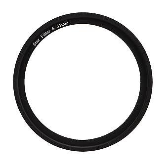 Adjustable 6-Line  Camera Filter - HD Coated, 360° Rotating, Durable Design