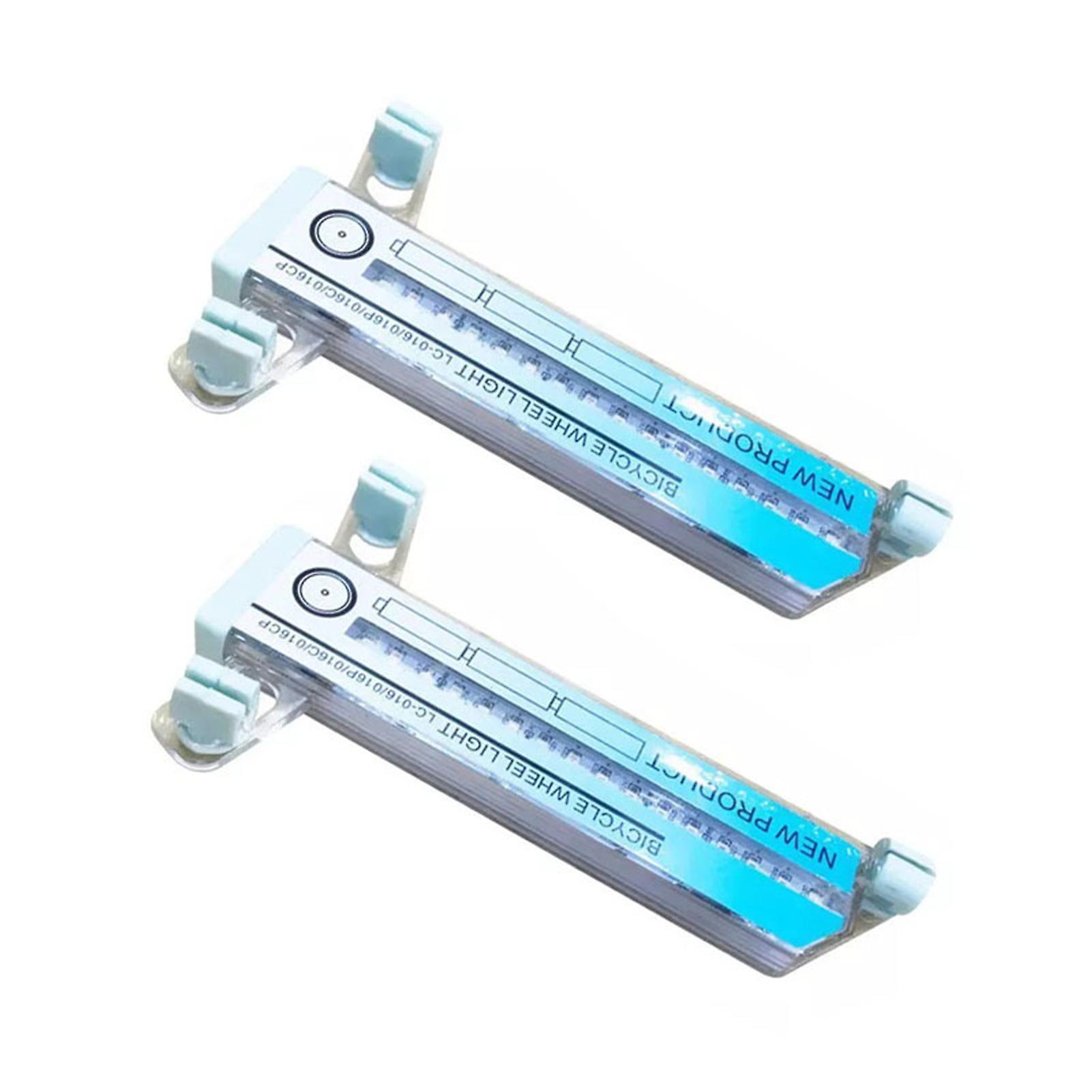 3D Bicycle Spoke LED Lights 1/2pcs Colorful Bicycle Wheel Light 32 Pattern 16 pair LED Bike Spokes