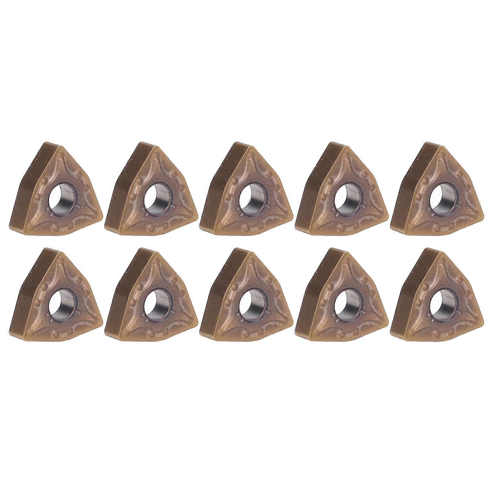 10Pcs Turning Insert Blade Cemented Carbide Lathe Inserts Tip for Rough Machining Stainless Steel