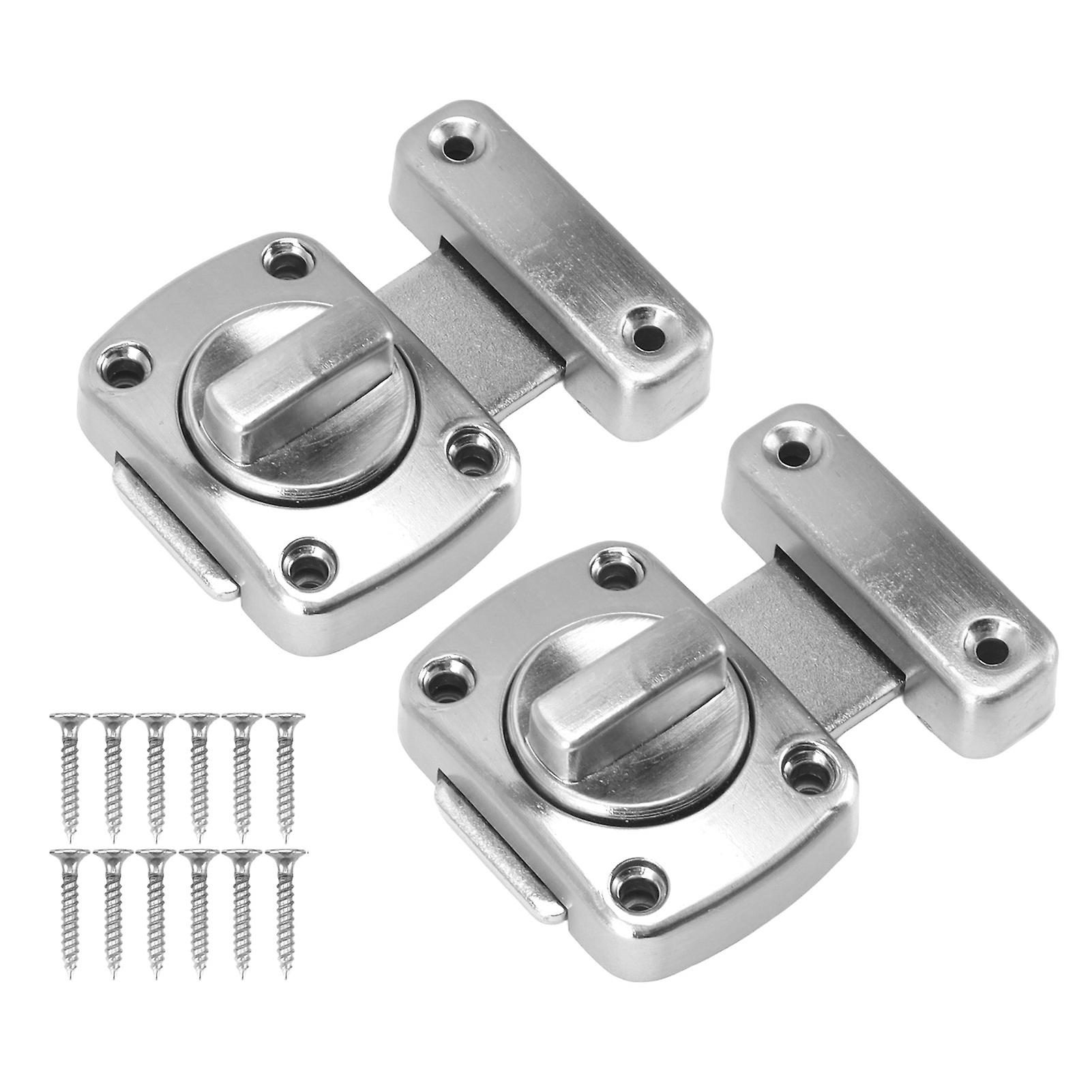 Door Latch Rust Proof Smooth Edge Comfortable Grasp User Friendly Knob Square Door Lock Latch for Kitchen Door