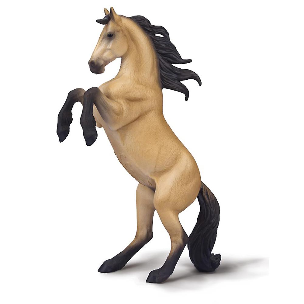 CollectA Warlander Mare Rearing (Buckskin) - Realistic Hand-Finished Horse