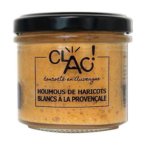 Organic vegan spread White bean hummus with Provencal style 100 g