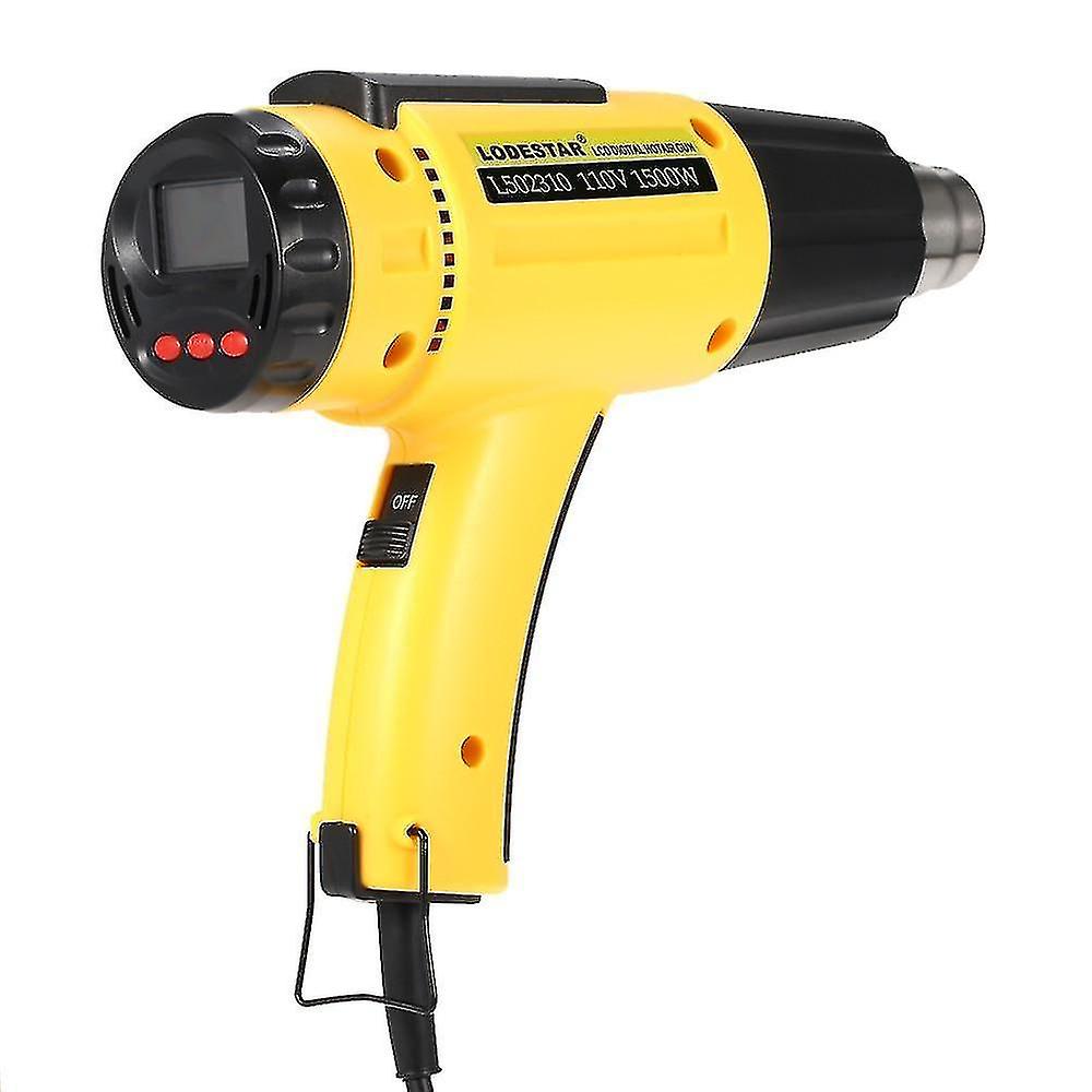 Heat Guns High Quality Electric Hot Air Gun Digital Temperature-controlled Heat Gun Adjustable Tools Set With