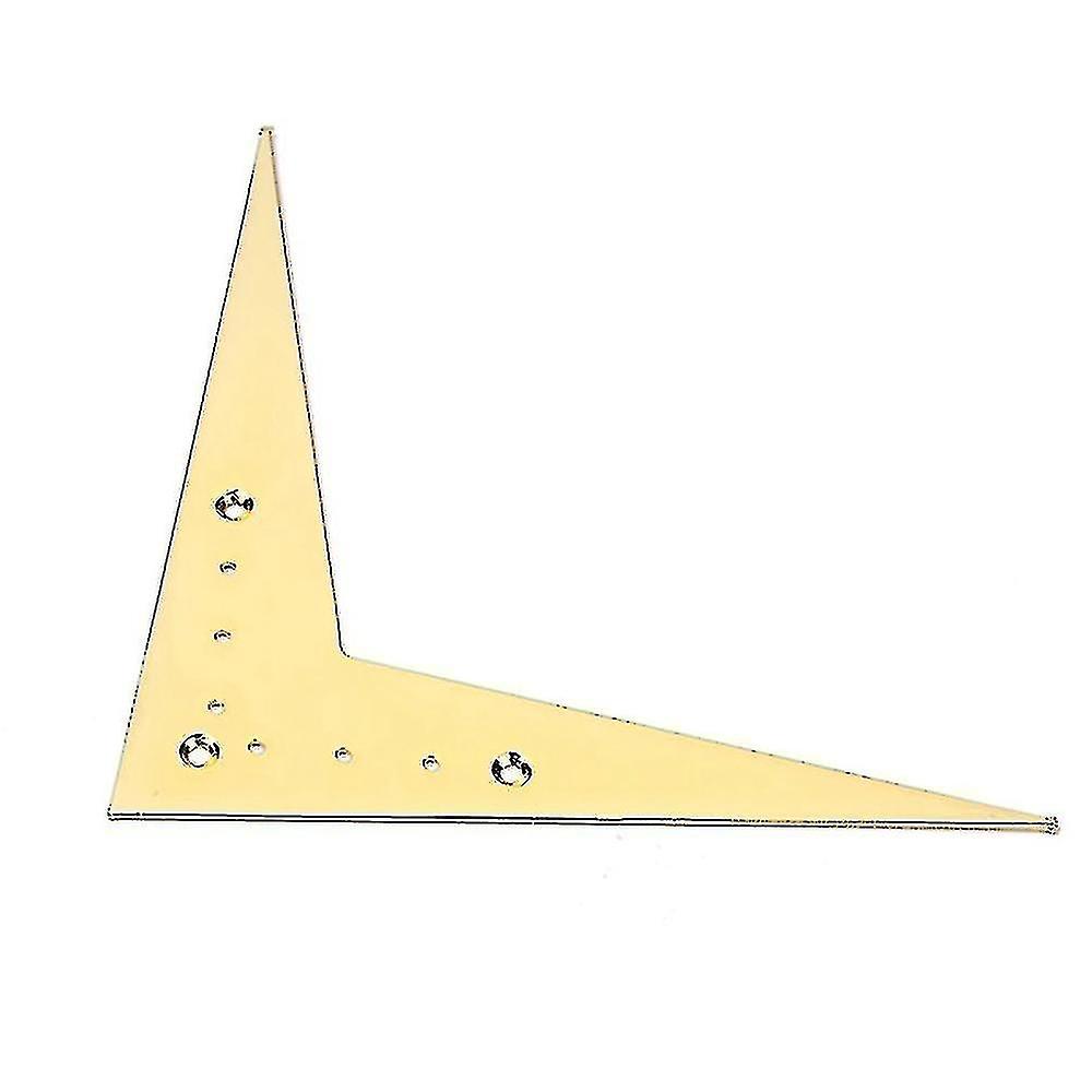 New 6-string Vee Bridge V-style Guitar Bridge Tailpiece,gold