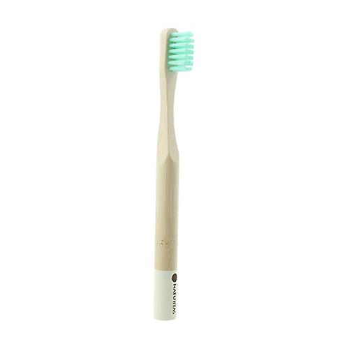 Kids bamboo toothbrush (light green) 1 unit