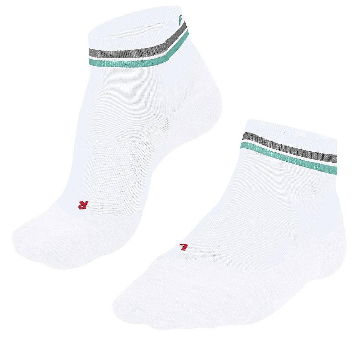 Falke RU4 Endurance Reflect Running Short Socks - White/Blue
