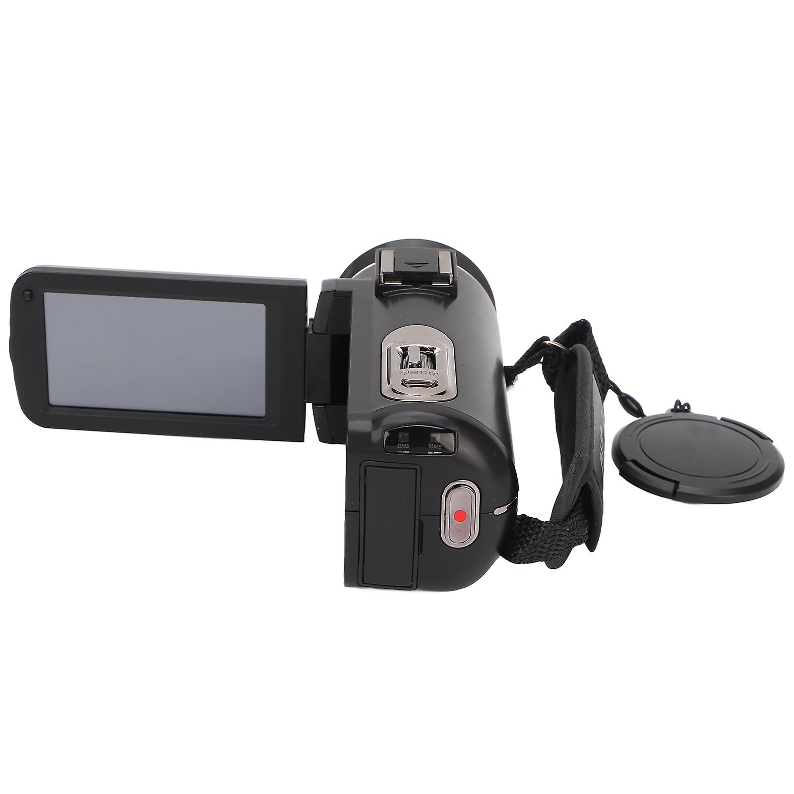 2.7K Video Camera with IPS LCD Screen Night Vision 16X Digital Zoom HD Digital Camera for Beginners Students Teens