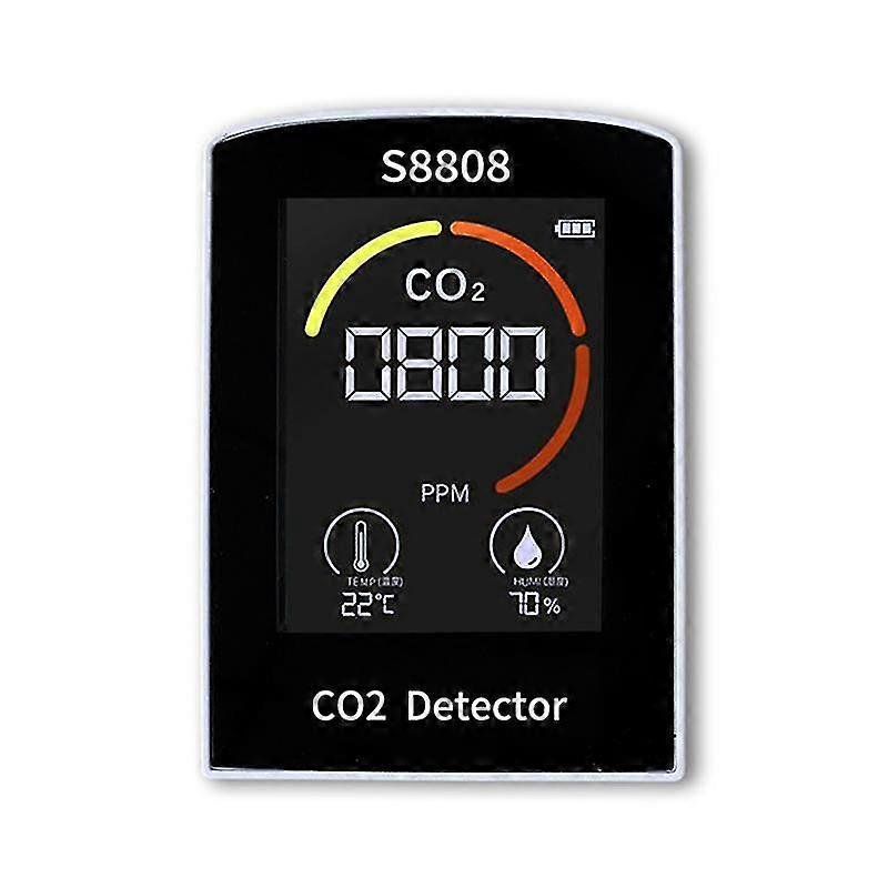 4-in-1 Digital Co2 Meter Measure Carbon Dioxide Humidity Temperature Tvoc Sensor Tester Co2 Air Qua