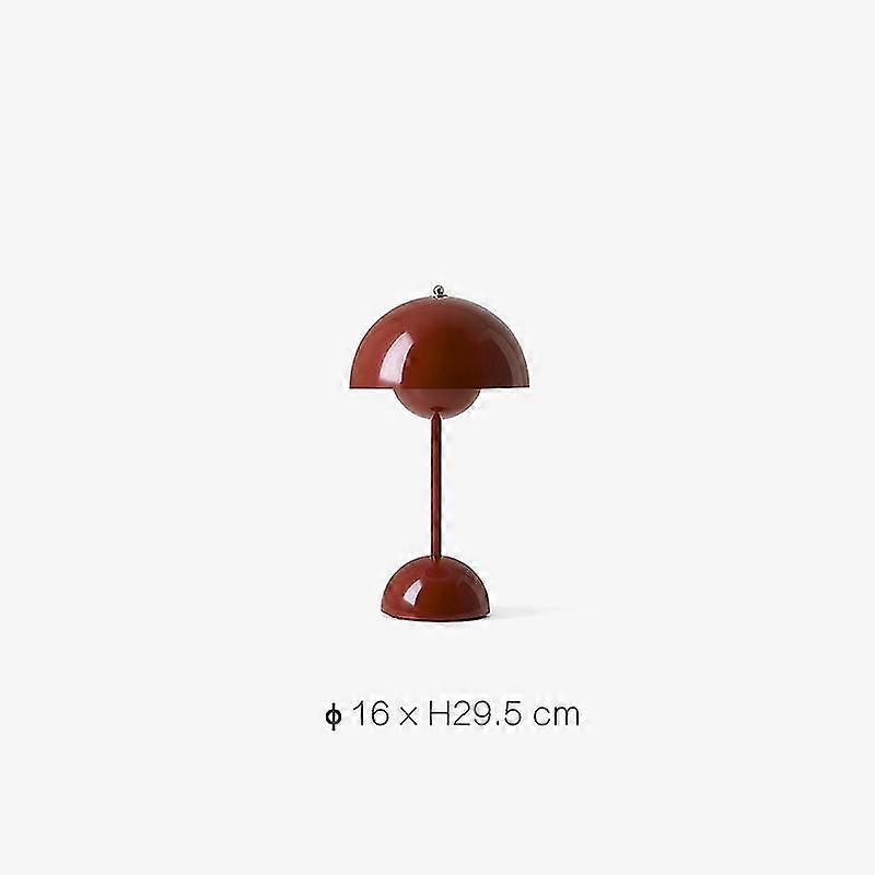2023 Traditional Flower Pot Vp9 Portable Table Lamp Stone Blue