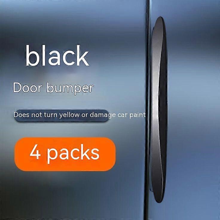 4pcs Invisible Waterproof Car Door Anti-Collision Scratch Strip Rearview Mirror Stickers Edge Transparent Handle Protector