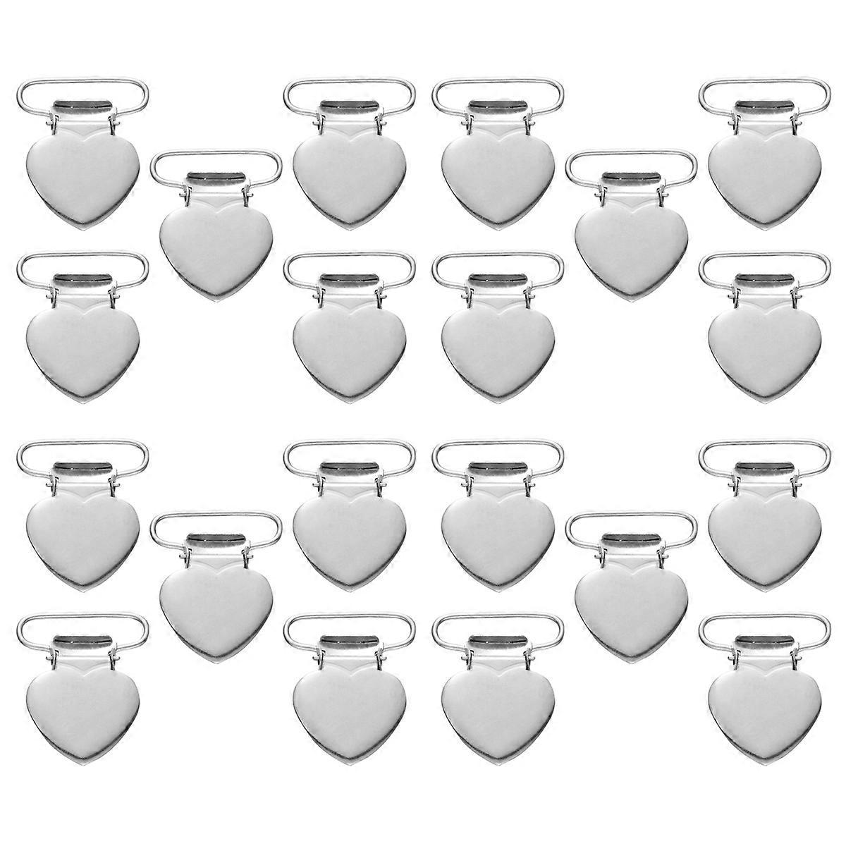 20 Pcs Bed Sheet Fasteners Overall Clip Replacement Clothes Clamp Clips Pacifier Clips