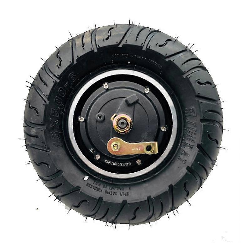 10 Inch Skateboard Motor With 13x5.00-6 Hub Brake Scooter Electric Vehicle 36v 350w