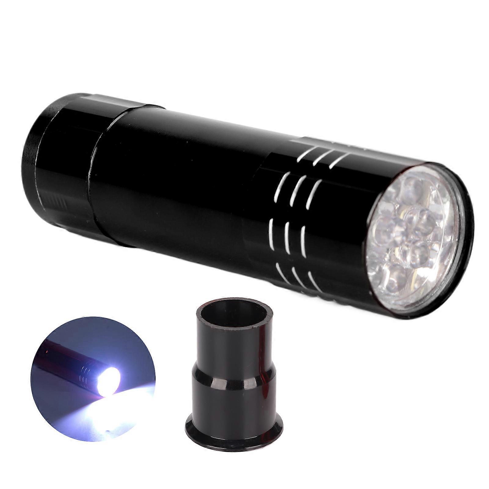 Egg Tester LED Cool Light Egg Candler Lamp Incubator for Duck Eggs Goose Eggs Crane Quail Eggs Bird EggsBlack