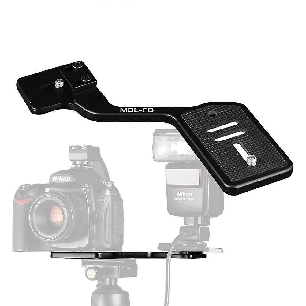 Manbily- Quick Release Plate for MBL-FB Camera Photoflash Mounting Plate Vertical Photo Bracket for Nikon IL Flash