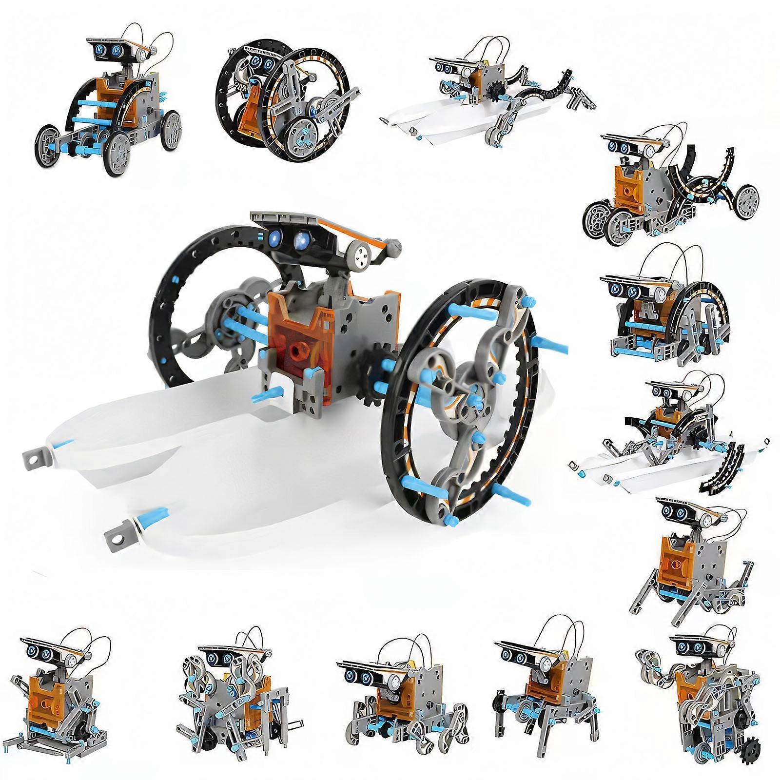 12 in 1 Stem Solar Robot Kit Toys Educational Building Science Experiment Set