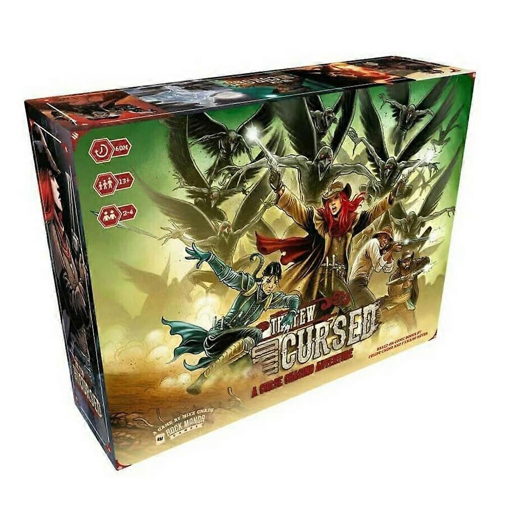 Rock Manor Games Few and Cursed Deck Building Adventure Board Game Ages 13+