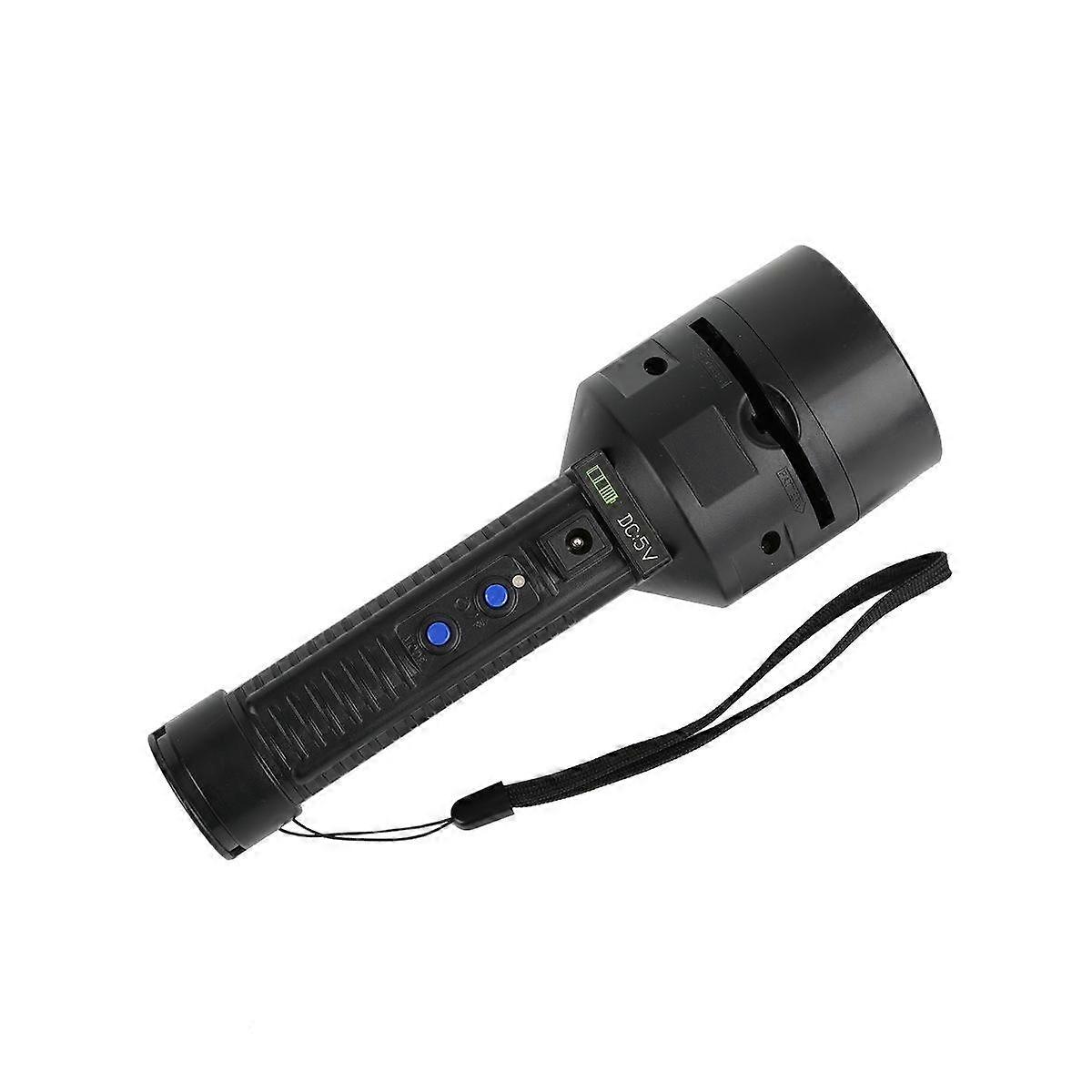 LED Flashlight Projection Light Handheld Rechargeable Festival Stage Light