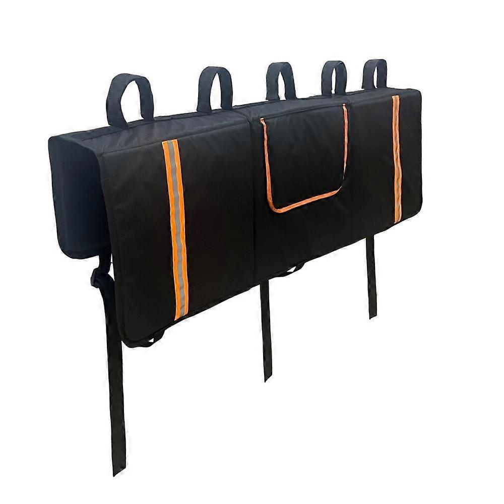 Tailgate Bike Pad 53 inch with Tool Pockets Protection Mats for Pickup Truck