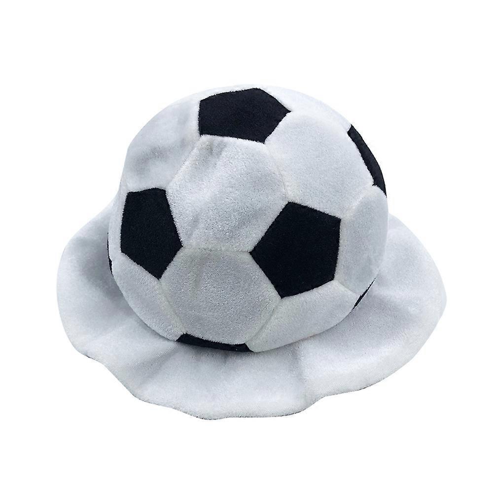 ロールプレイコスチューム サッカーファン フランネルファン 帽子 クリエイティブスポーツファン 帽子 サッカーファン 帽子 フットボールキャップ