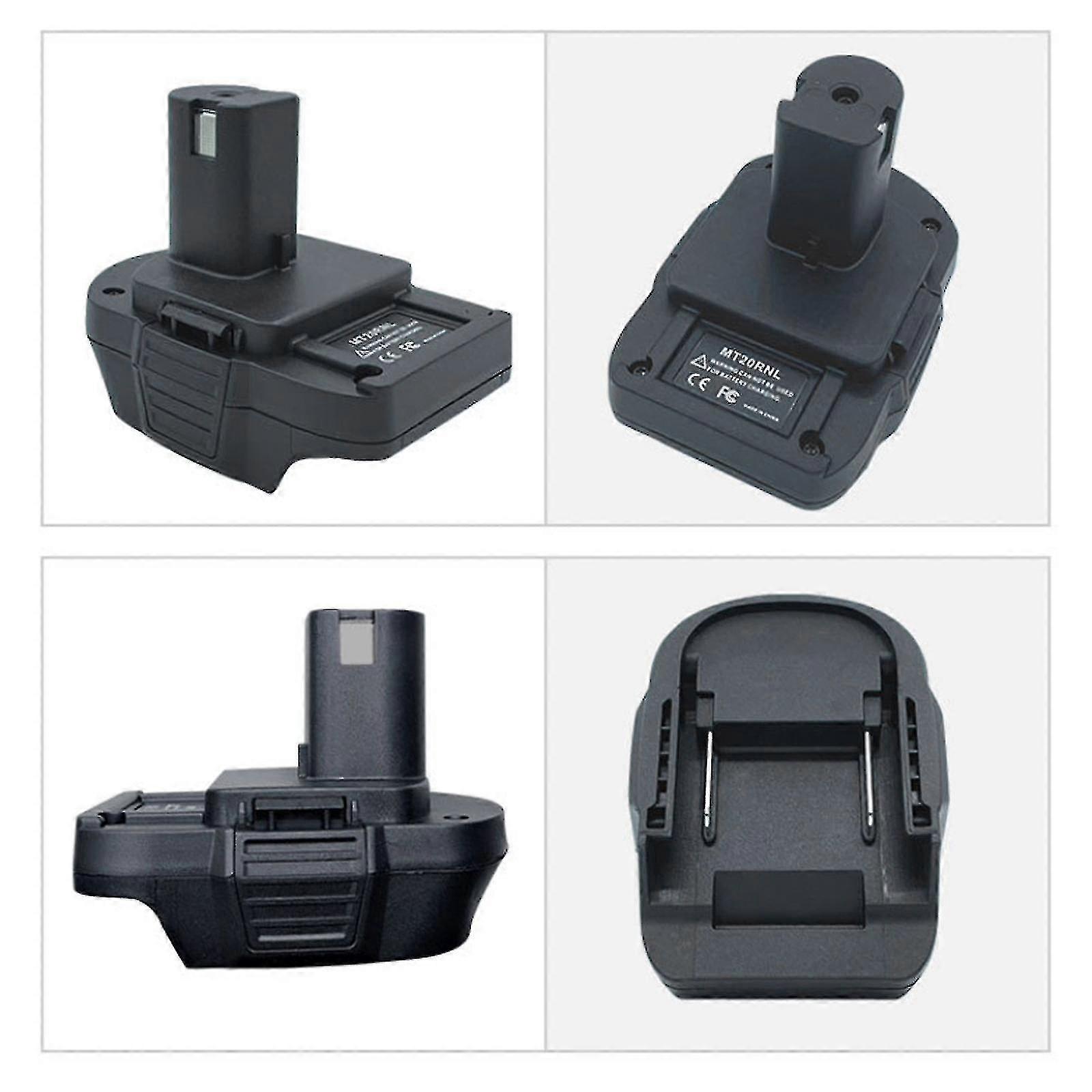For Ryobi Battery Adapter To Ryobi 18v One+ Tool1pcsblack-YuJia