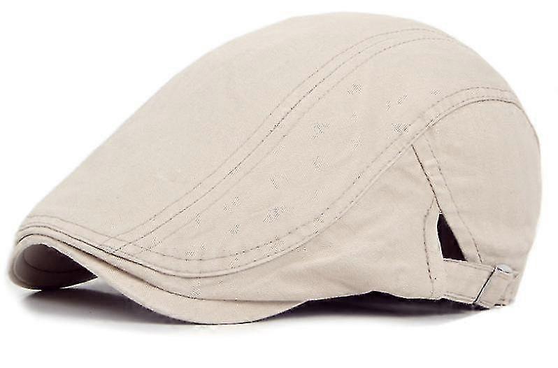 Distressed Denim Beret Men Flat Cap Women's Cool Beret