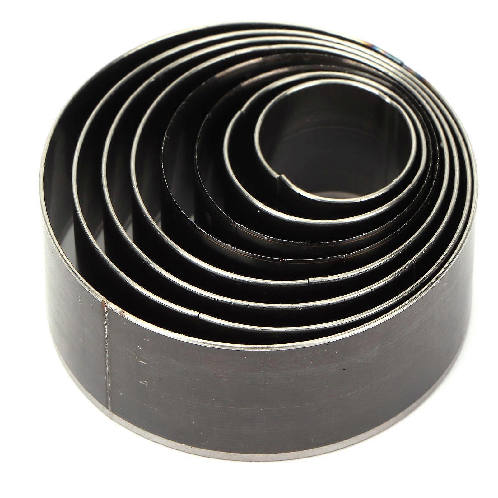 8Pcs δέρμα τέμνοντας μούχλα B0001 χάλυβα υψηλής περιεκτικότητας σε άνθρακα στρογγυλό πρότυπο κύβων τρυπών τρυπώντας