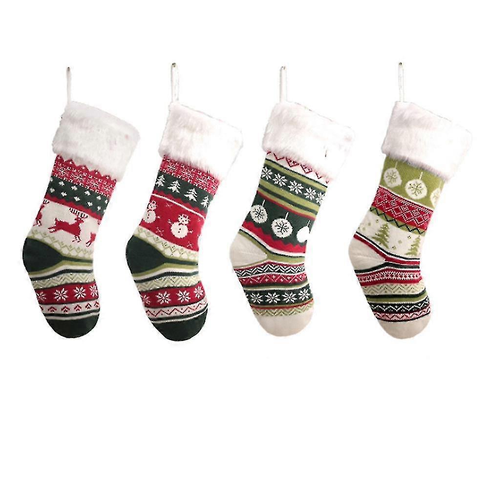 christmas socks christmas tree bedside hanging socks decoration