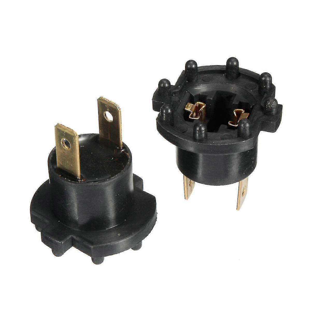 2pcs Headlight Socket For Mazda 3 5 323 Bulb Holder Happy H