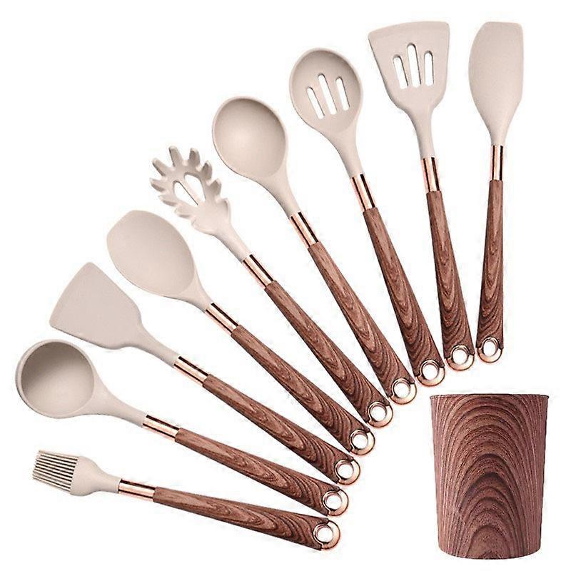 10 Pcs Silicone Kitchen Utensils Set