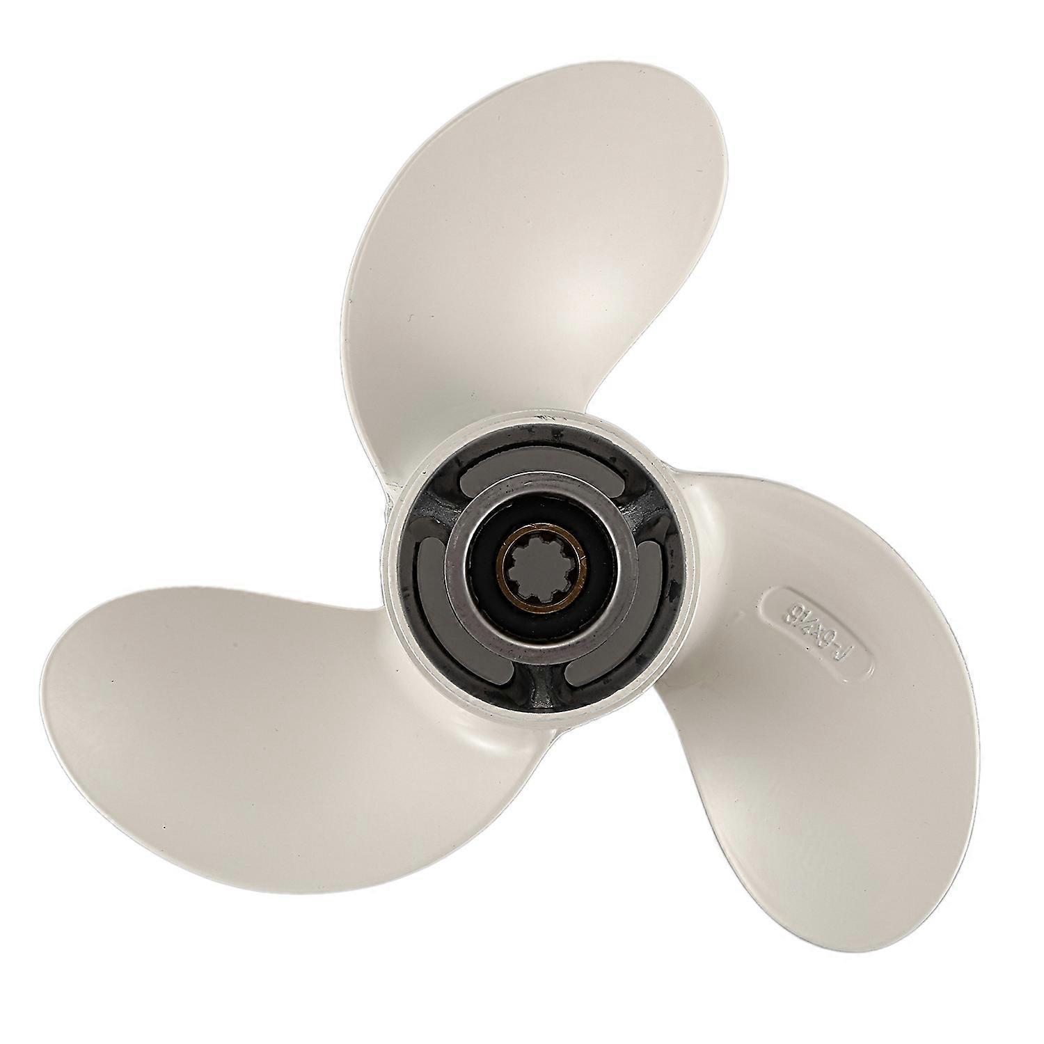 9 1/4 X 9-J New Aluminum Alloy 3 Blade Outboard Propeller for 9.9-15Hp