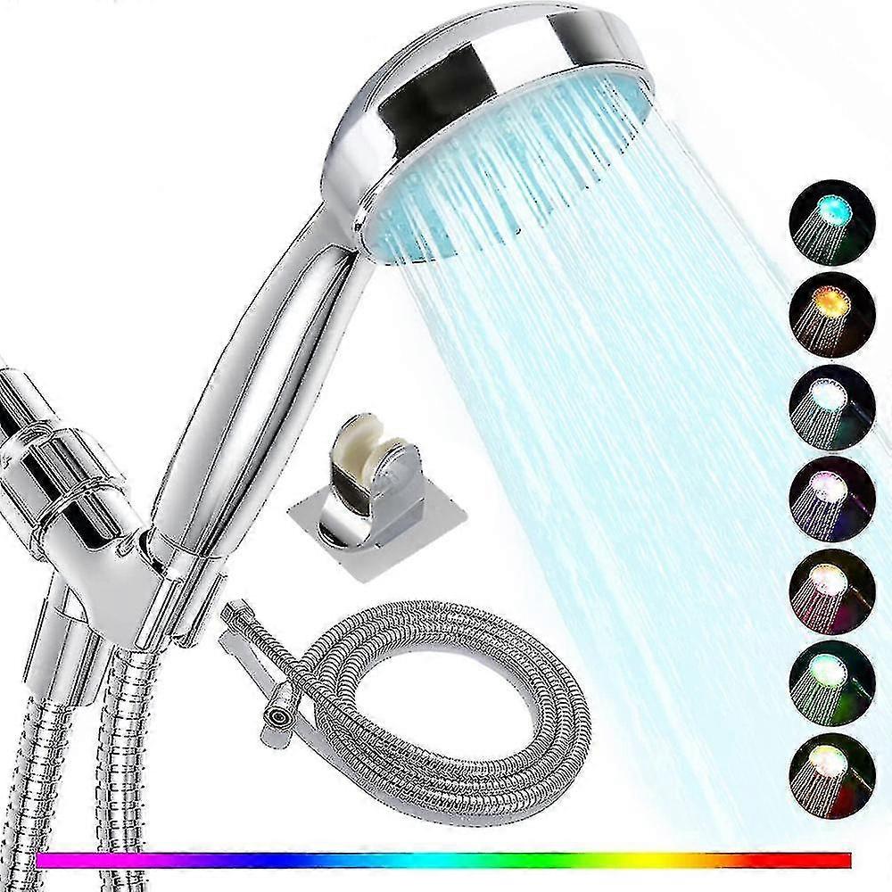 LED-Duschkopf mit 7 Farblicht