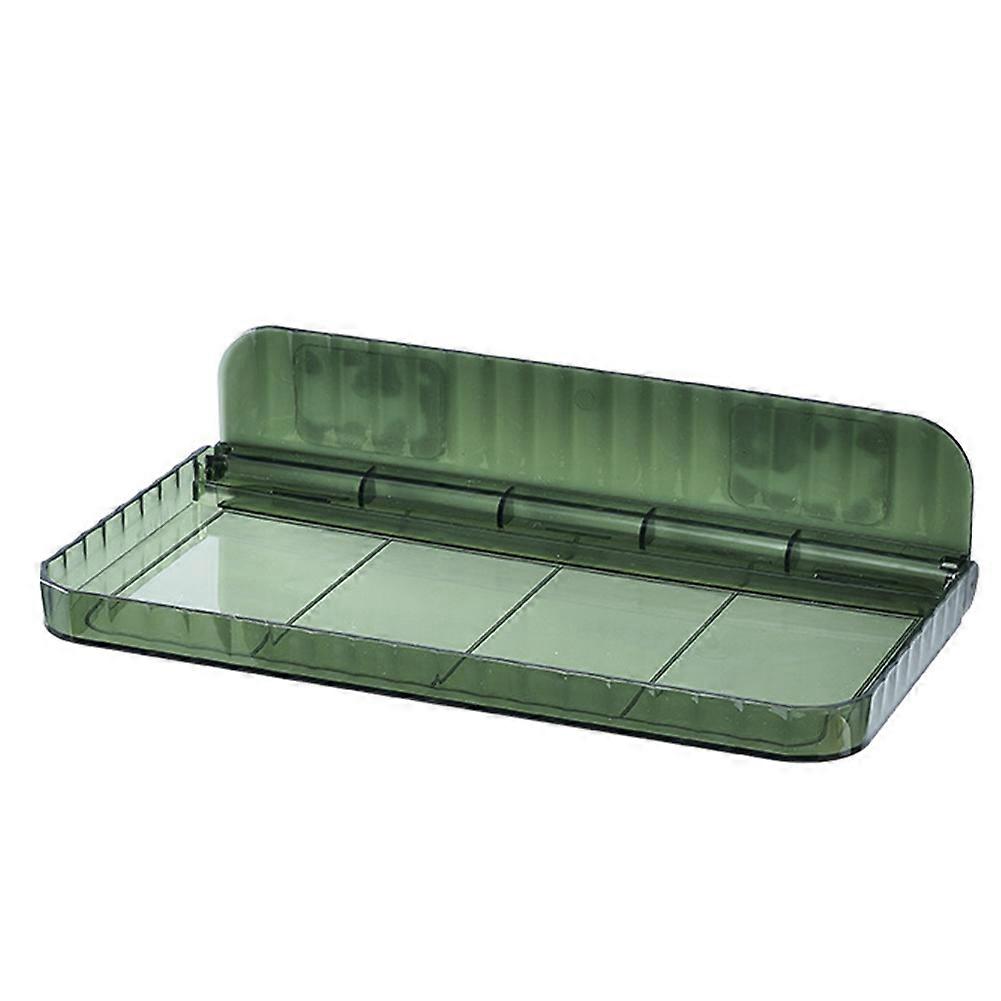 Collapsible Wall Shelf No Drilling Waterproof Kitchen Shelf for Kitchen