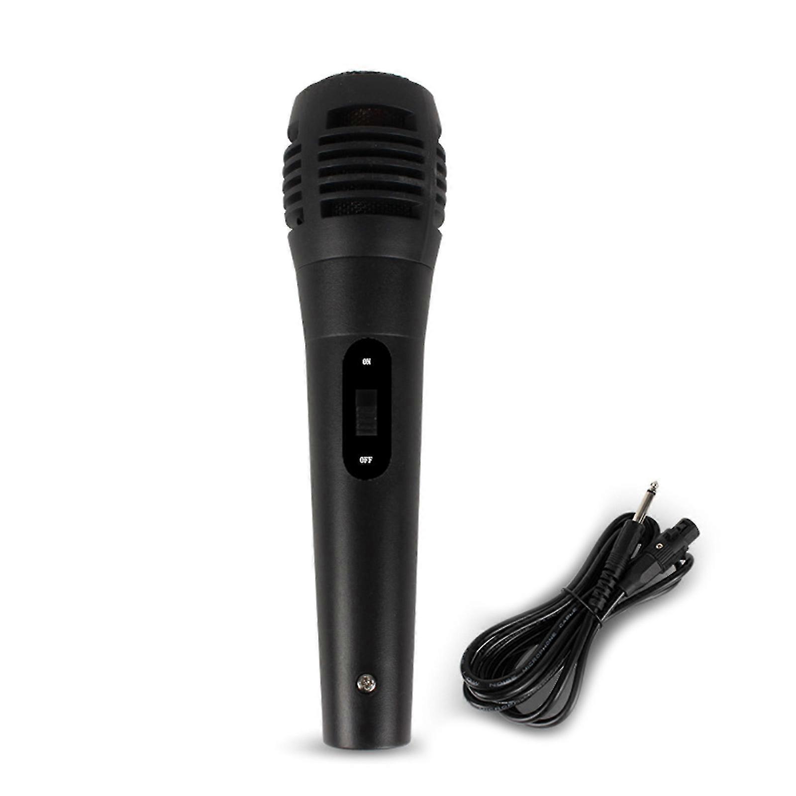 Dynamic Wired Microphone With 300cm Cable On/off Switch Handheld Microphone