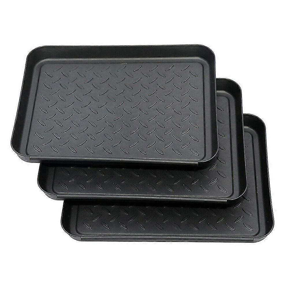 3 Pcs Plant Tool All Purpose Washable Boot Tray Shoe Plate Pad Durable for Garden Home