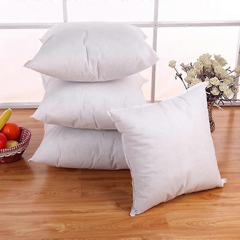 45*45cm 베개 45*45CM 표준 베개 베개 실내 장식품 백색 리넨 가죽