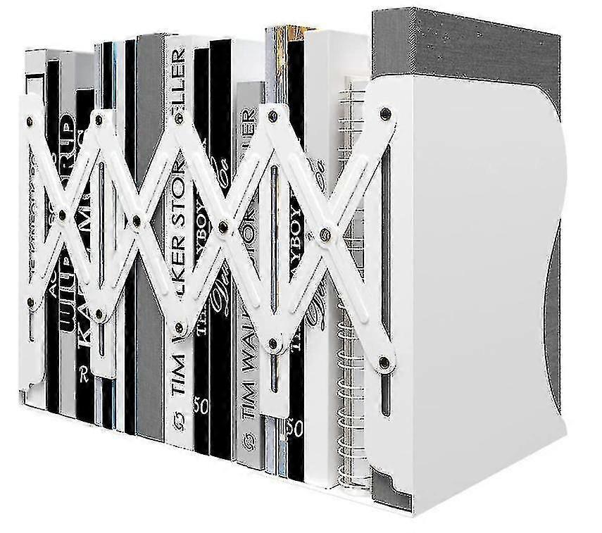 Table Desktop Expandable Adjustable Bookcase Bookend Stand Holder