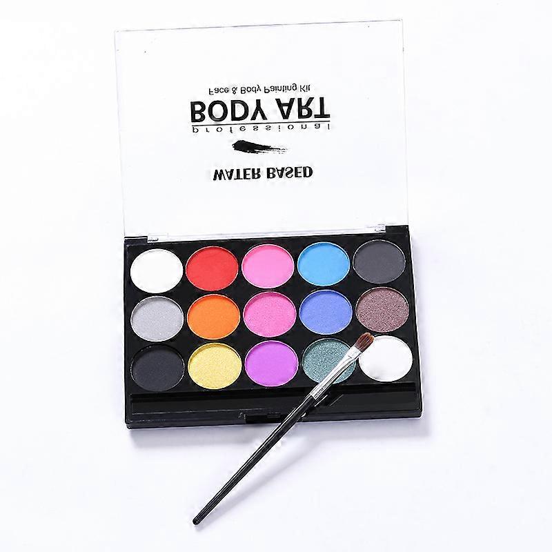 15 Colors Water Soluble Body Paint Pigment Makeup Face Paint Halloween Makeup