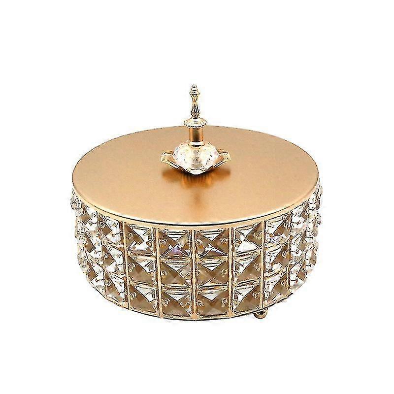 Glass And Metal Storage Holder For Storage