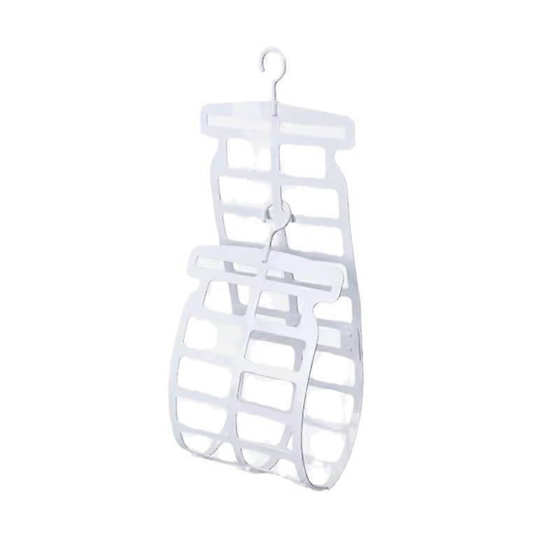 White Pillow Drying Rack, Windproof Plastic Multifunctional Drying Clip, Plush Toy Drying Rack