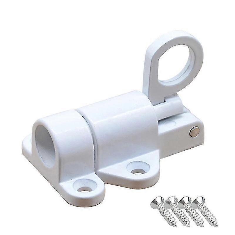 Door Latch Sprung Attic Loft Ceiling Hatch Lock Catch Tool Aluminium Alloy