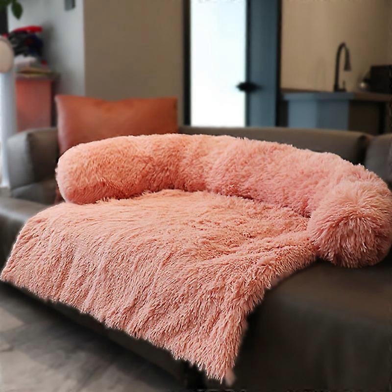 MIMIGO Dogs/Cats Bed Mats, Couch Cover for Dogs, Sofa Style Luxurious Mat for Pets, Waterproof Lining and Nonskid Bottom Perfect on Dog Crate, Cat Cag