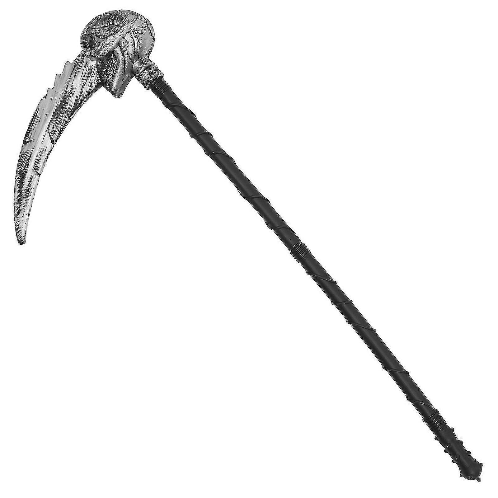 Artificial Skeleton Sickle Prop Halloween Cosplay Costume Sickle Accessory