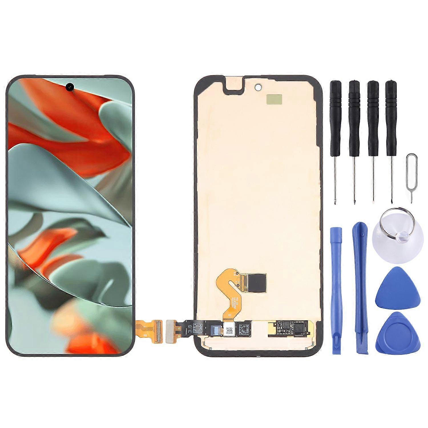 For Google Pixel 9 Pro XL GGX8B OLED Display Complete Unit with Frame Replacement