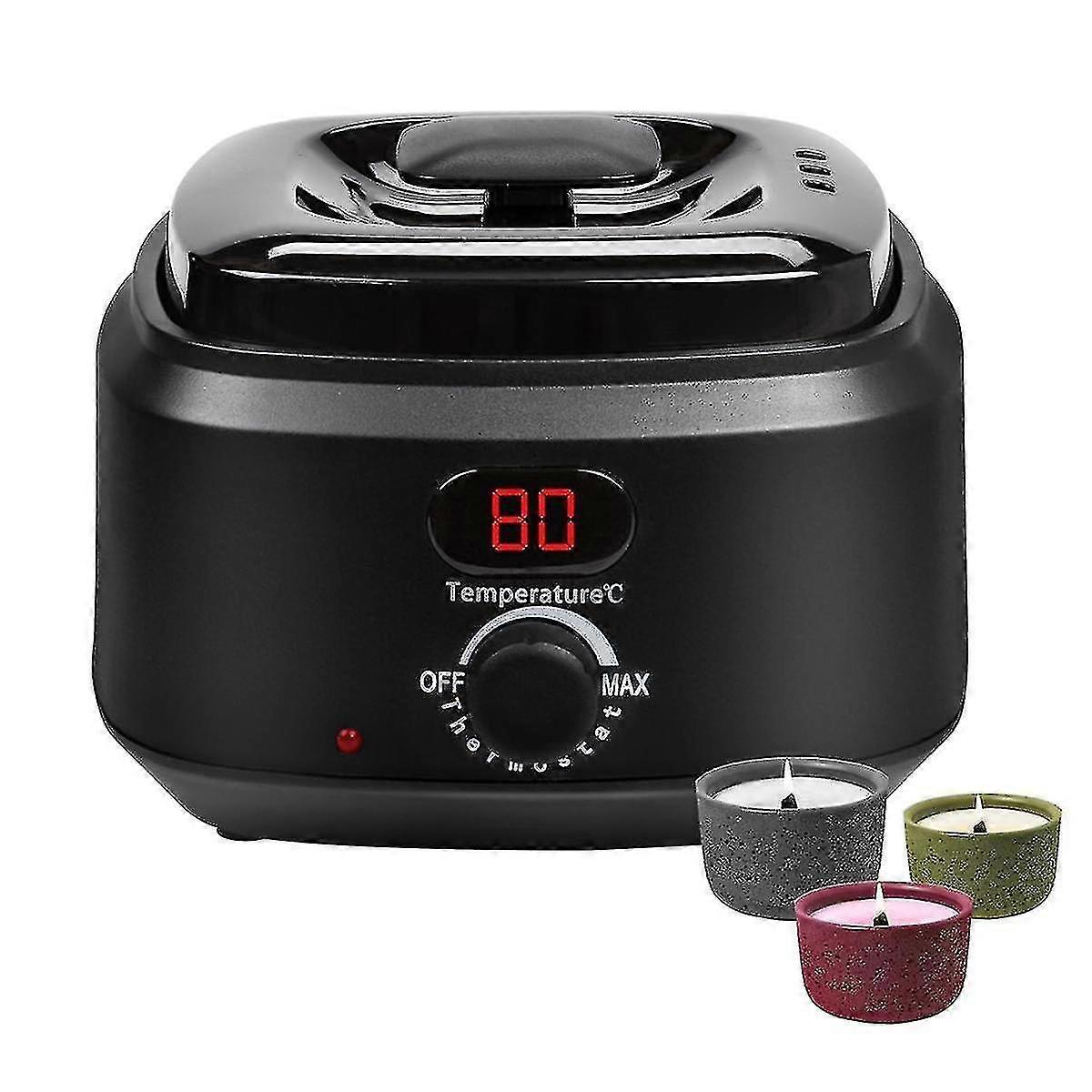 الكبار شمعة صنع كيت، الرقمية الشمع تذوب أدفأ مع لوحة ساخنة DIY المبتدئين شمعة صنع اللوازم [xc]