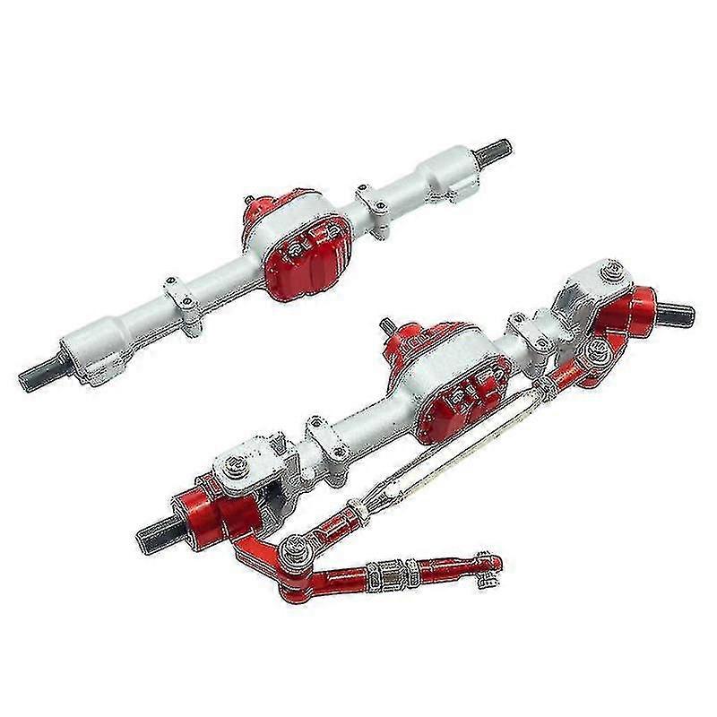 Fusrc Auton metallivaihde Etuamp;takasilta akselisarja Mn D90 D91 D96 99s Fj45 1/12 Rc Auton päivitysosat Lisävarusteet