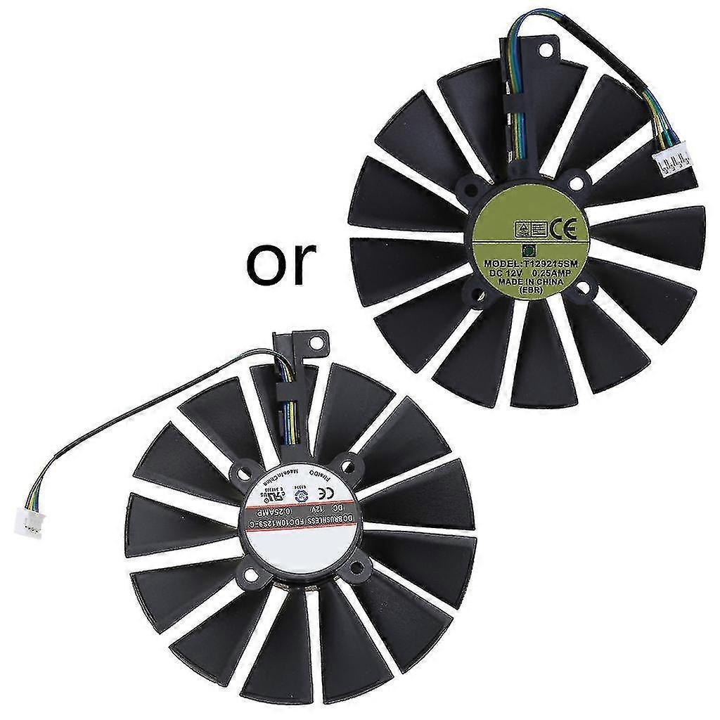 Graphics Card Cooling Fan Replacement - for Asu Rx580/Rx570/470/1070