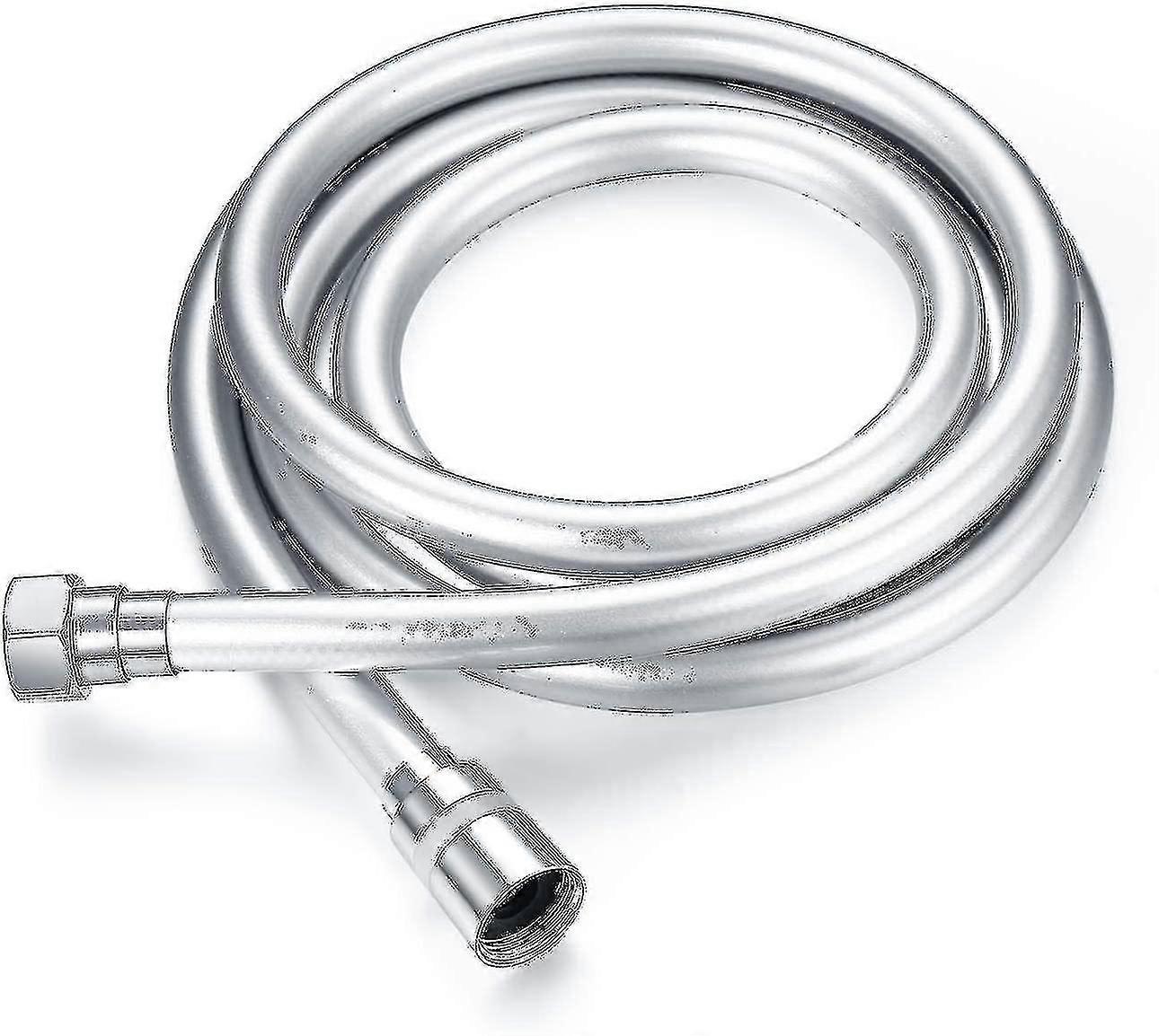 Pvc Smooth Shower Hose 1.5m, Universal Replacement Shower Hose With F1/2-in