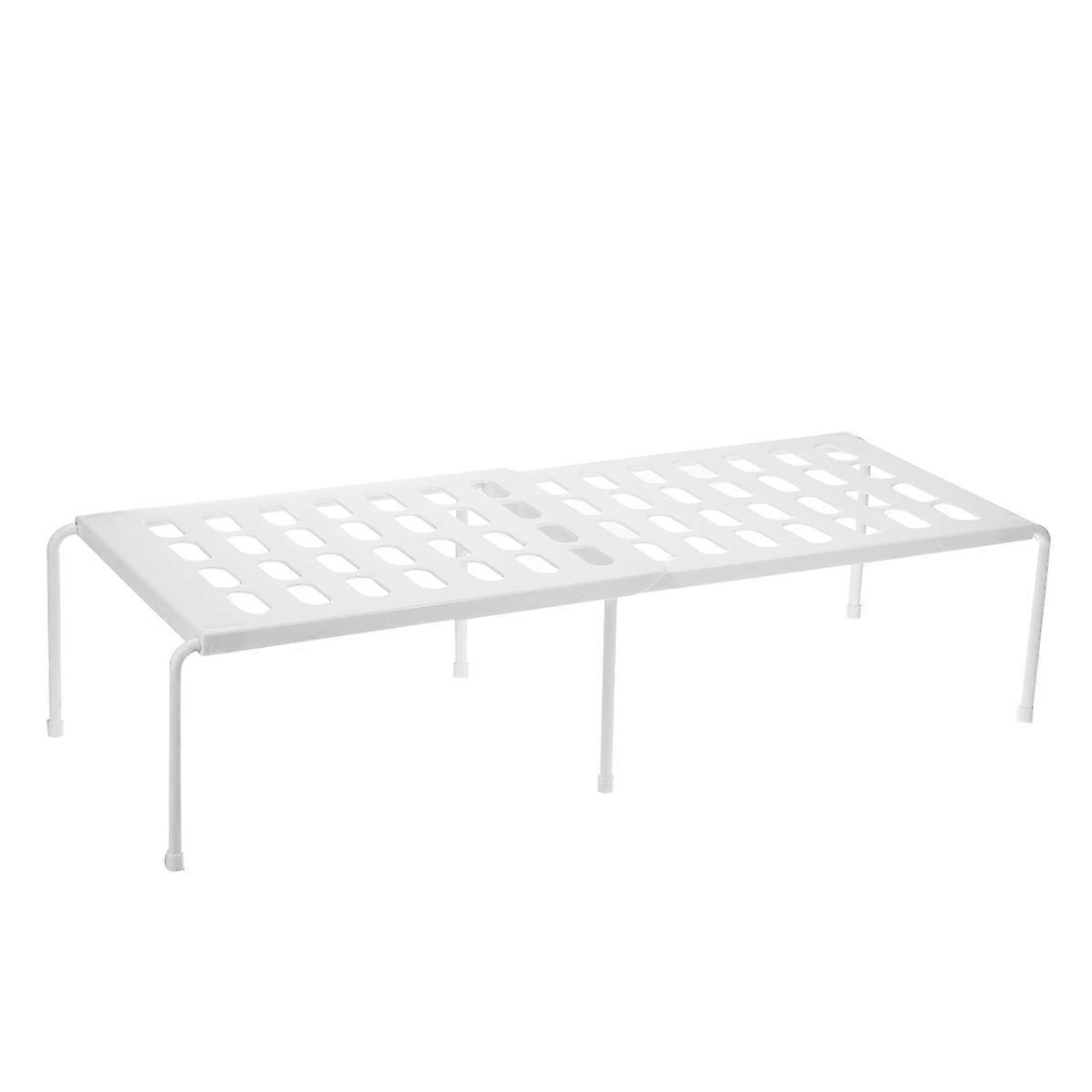 Adjustable Kitchen Bath Storage Rack Cupboard Under Shelf Single Layer Kitchen Organizer Wardrobe Shoe Organizer Saving Space