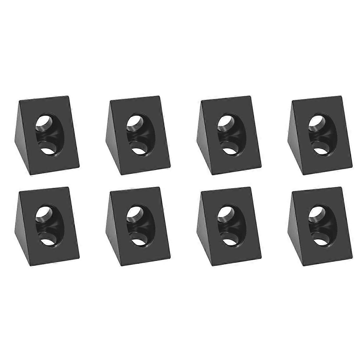 90 Degree Angle Bracket Connector for CNC & 3D Printer DIY V-Slot Black Corner for 2020 Aluminum Pr
