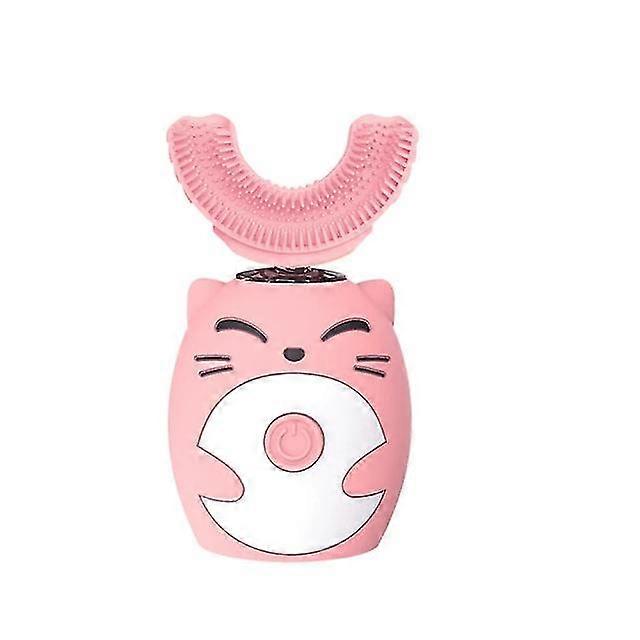 Katt mønster elektrisk barnas tannbørste